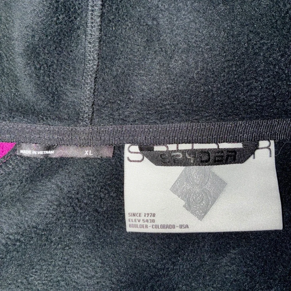 Spyder The Full Zip Hoodie Fleece Softshell Ski Men Size XL 191074